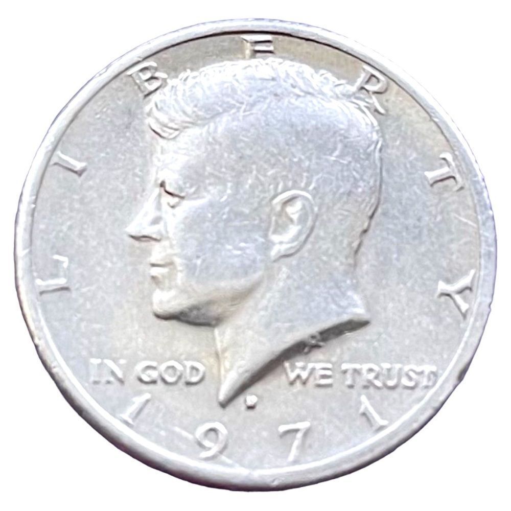 RARE COIN 1971-D JOHN F. KENNEDY HALF DOLLAR - Picture 9 of 16